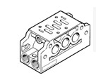 FESTO費(fèi)斯托氣路板底座，NAW-1/4-01-VDMA