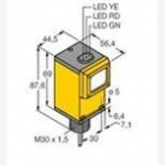 HJG圖爾克激光傳感器，NI20U-EM30-VN4X