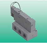 喜開(kāi)理3通電磁閥操作模式4F310E-TP-X