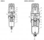 AW30-03G-A，日本SMC減壓閥AW40-04DG-1-A