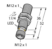 訂貨NI12U-EG18SK-VN4X，圖爾克圓柱形傳感器相關(guān)參數(shù)